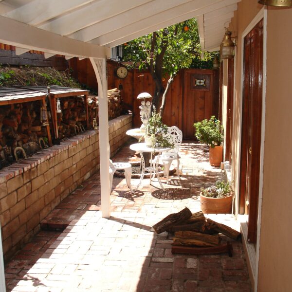 woodpile ranch house